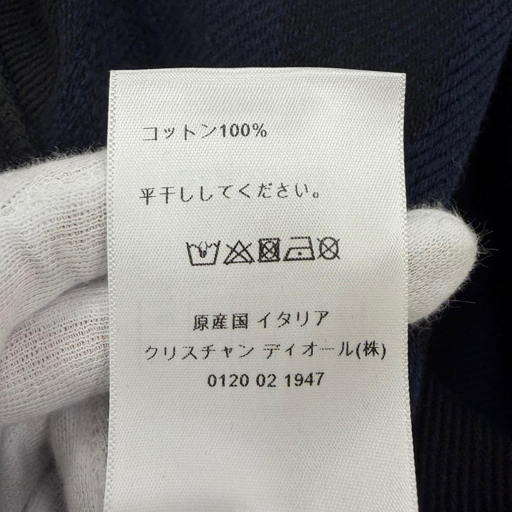 Excellent Christian Dior hoodie camouflage Navy cotton Women 44 053G01A4600