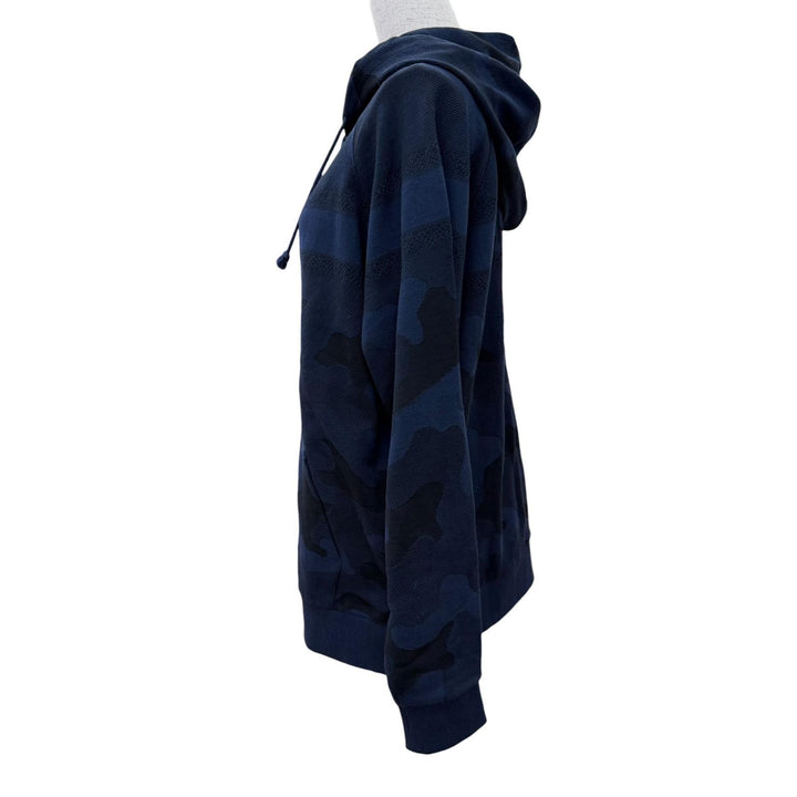Excellent Christian Dior hoodie camouflage Navy cotton Women 44 053G01A4600