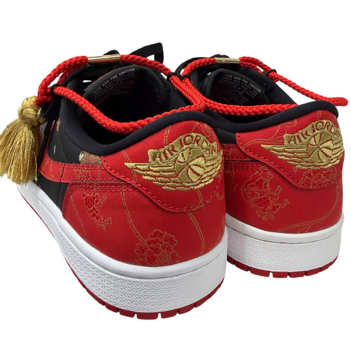 Pristine NIKE Low cut sneakers AIR JORDAN1 LOW OG CNY Chinese New Year black