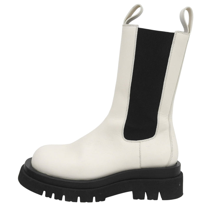 Great BOTTEGAVENETA boots Rug Chelsea boots Side Gore white Women 37