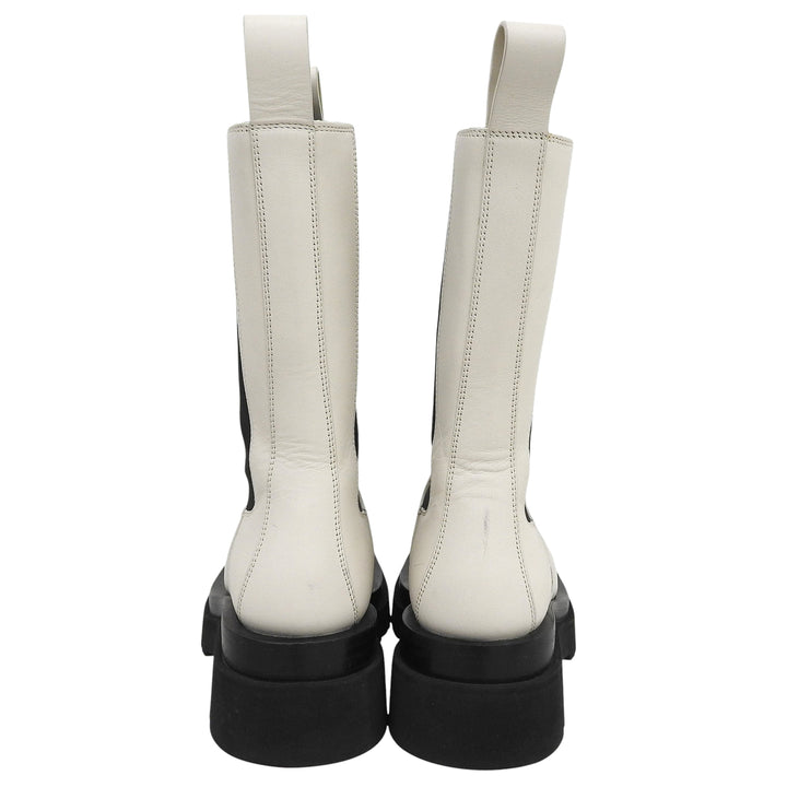 Great BOTTEGAVENETA boots Rug Chelsea boots Side Gore white Women 37