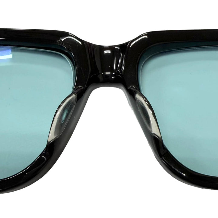Excellent CHROME HEARTS sunglasses BOX OFFICER Glitter Dagger black SV925 mens