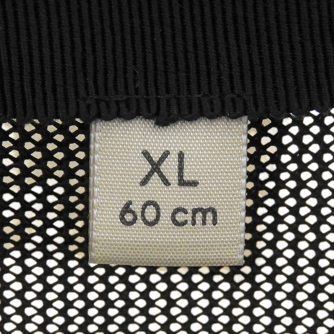 Excellent GUCCI cap Logo patch baseball black cotton mens XL 701324 4HAOY 1060