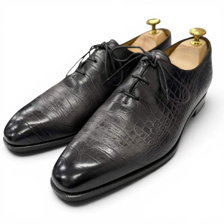 Great Berluti Dress shoes Olga era Alessandro crocodile embossed