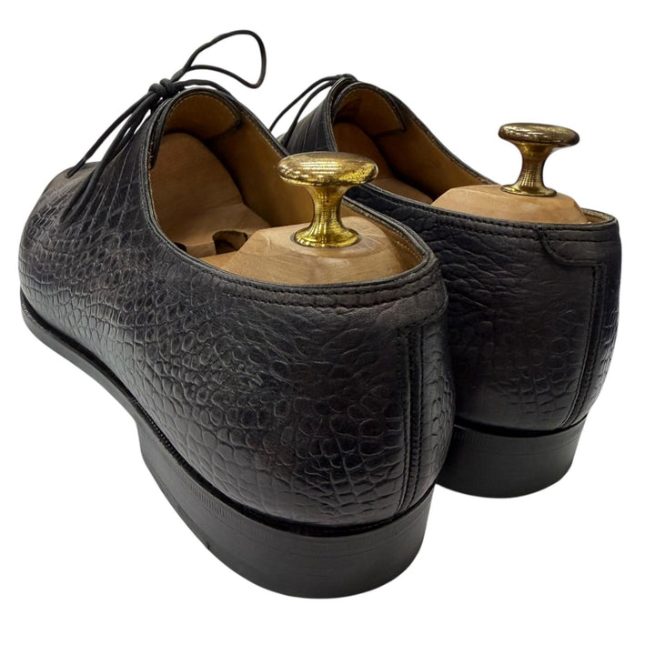 Great Berluti Dress shoes Olga era Alessandro crocodile embossed