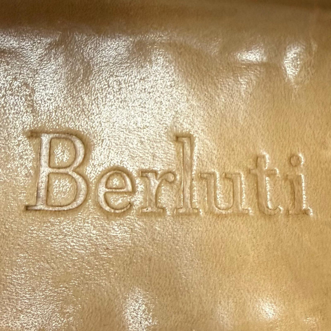 Great Berluti Dress shoes Olga era Alessandro crocodile embossed