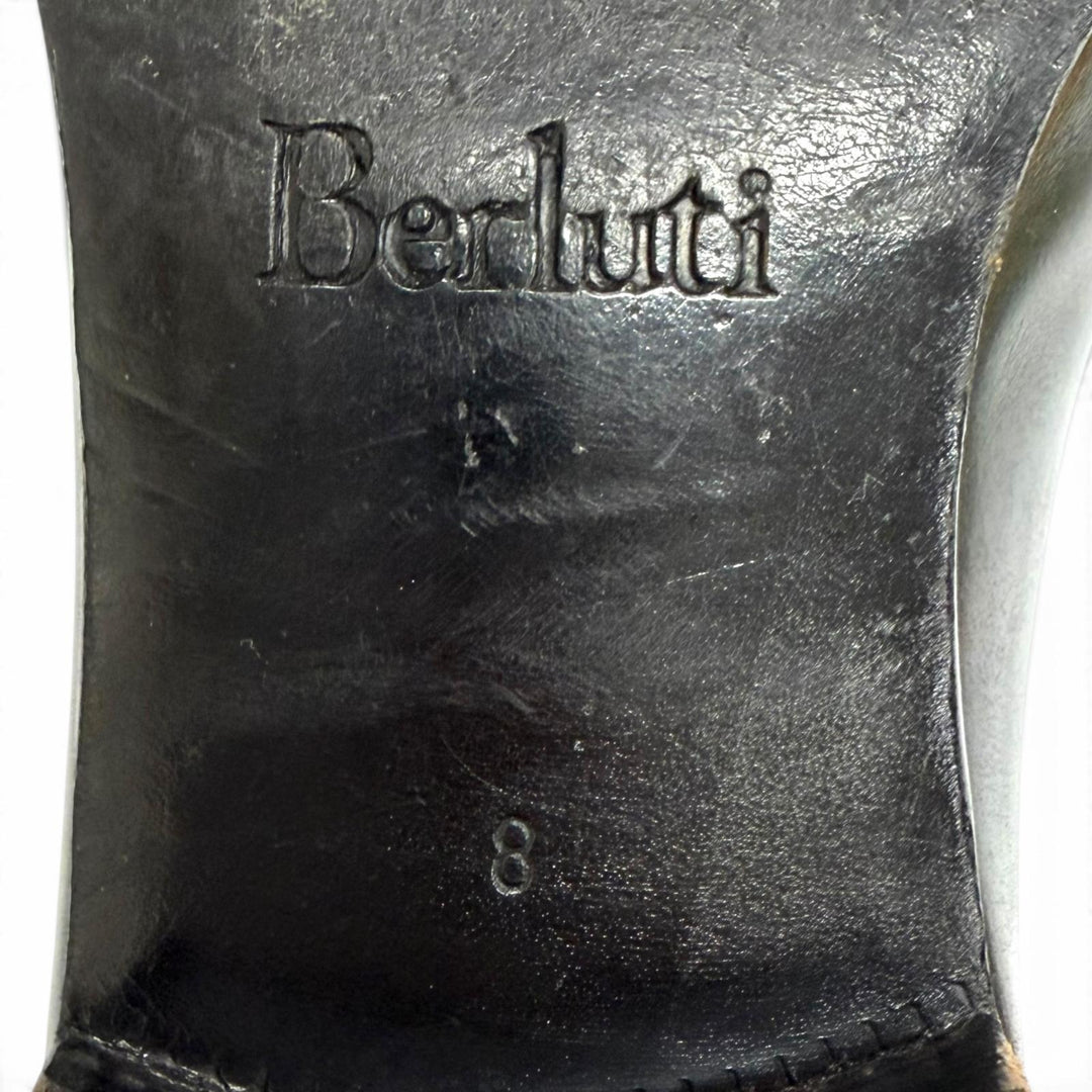 Discounted Very Good Berluti Dress shoes Alessandro Tattoo Collection Brown Patine