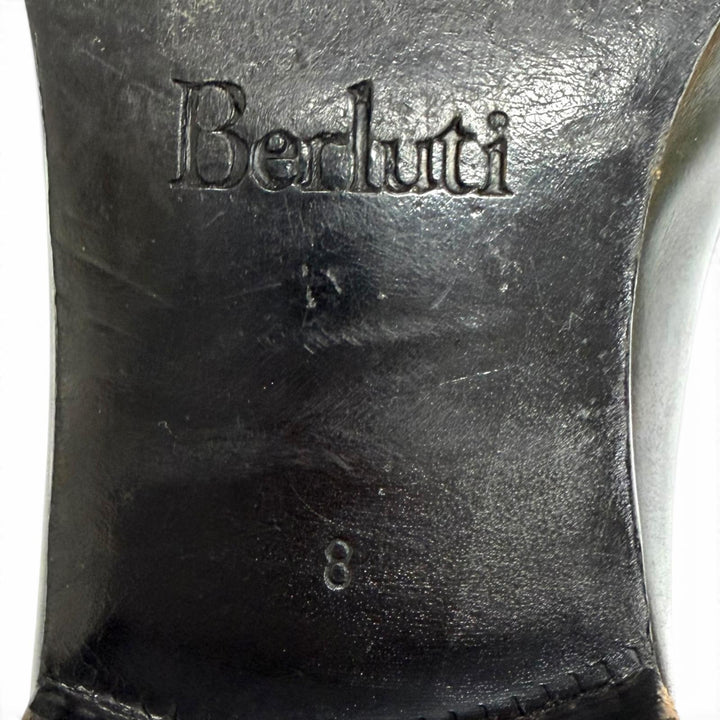 Discounted Very Good Berluti Dress shoes Alessandro Tattoo Collection Brown Patine