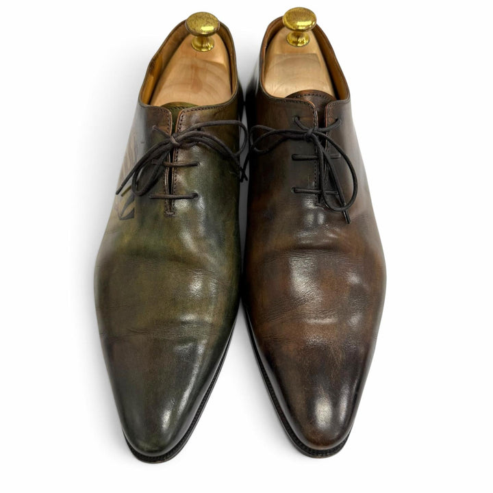 Discounted Very Good Berluti Dress shoes Alessandro Tattoo Collection Brown Patine