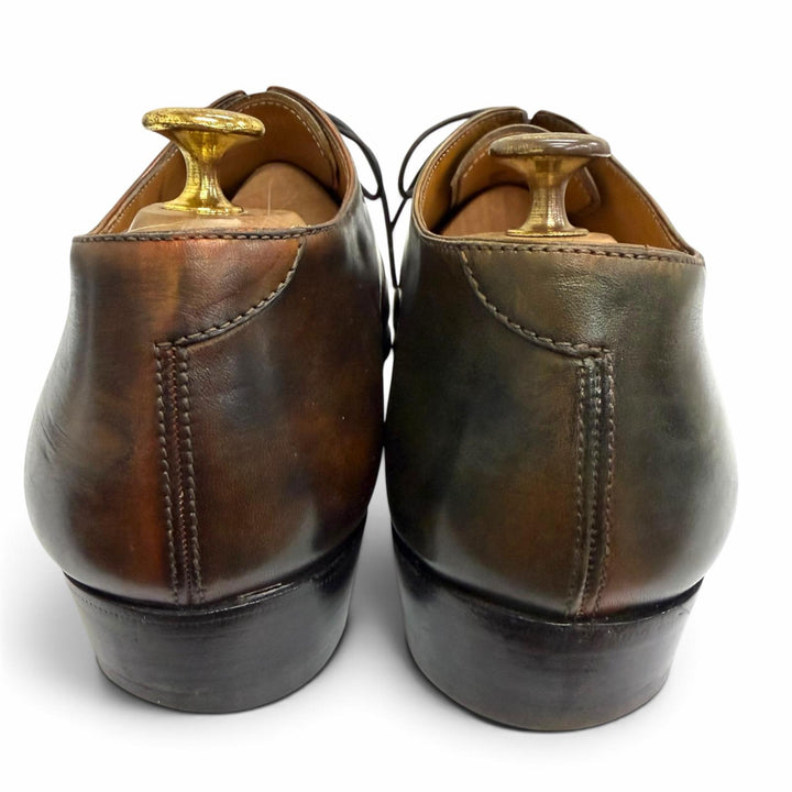 Discounted Very Good Berluti Dress shoes Alessandro Tattoo Collection Brown Patine