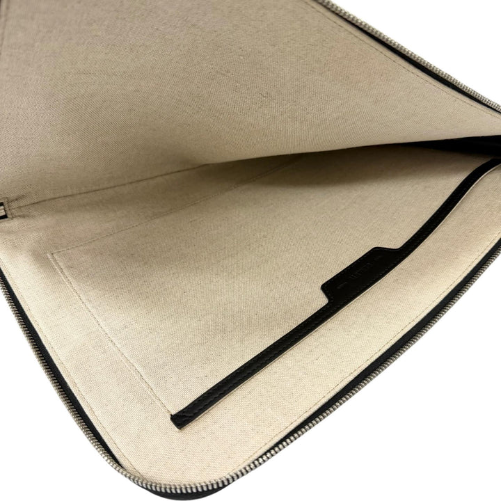 Great BERLUTI Clutch bag Nino TGM Calligraphy Scritto Tattoo Collection