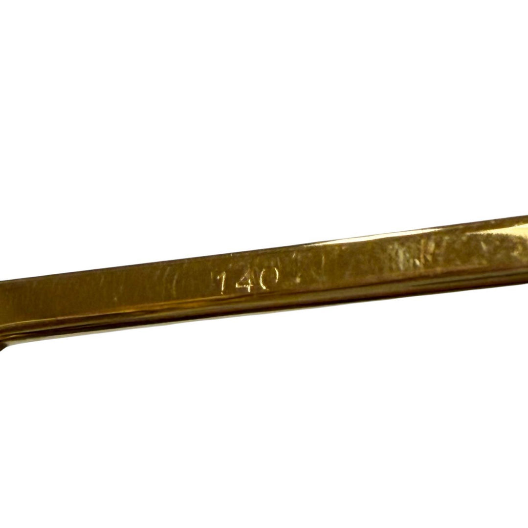 Great Cartier sunglasses Square Logo Metal Eyewear gold mens