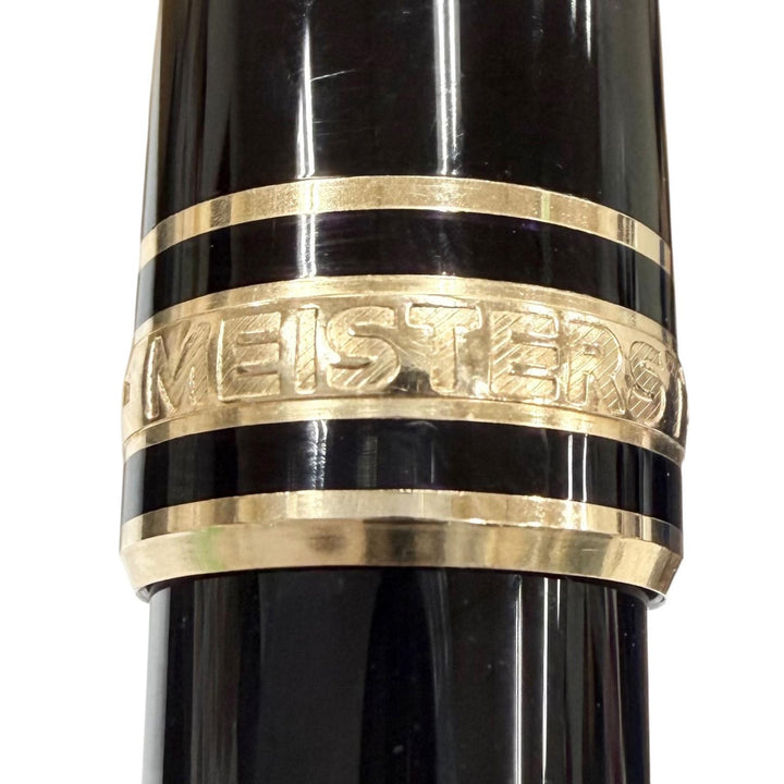 Excellent MONTBLANC Ballpoint pen Meisterstück Classic black mens