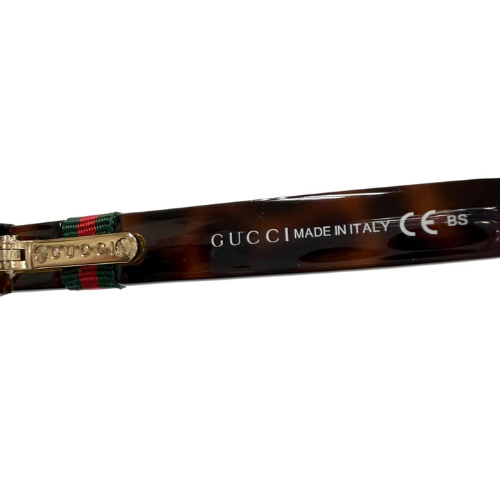 Excellent GUCCI Glasses Tortoise pattern Clear brown mens GG3670