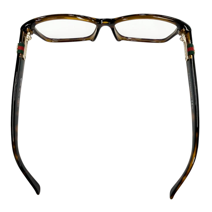 Excellent GUCCI Glasses Tortoise pattern Clear brown mens GG3670