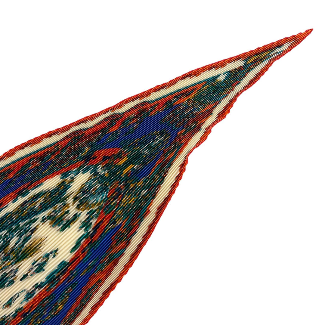 Excellent HERMES scarf Celestial Bodies and the Sun Rhombus silk Women