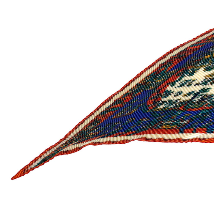 Excellent HERMES scarf Celestial Bodies and the Sun Rhombus silk Women