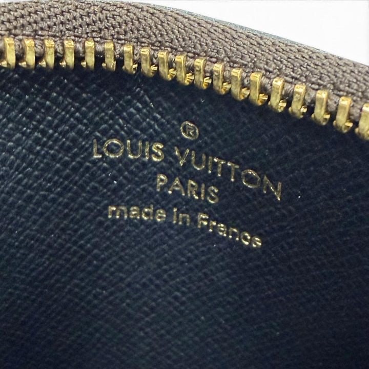 Excellent LOUIS VUITTON Pochette Pochette Trio Brown leather Women M68756