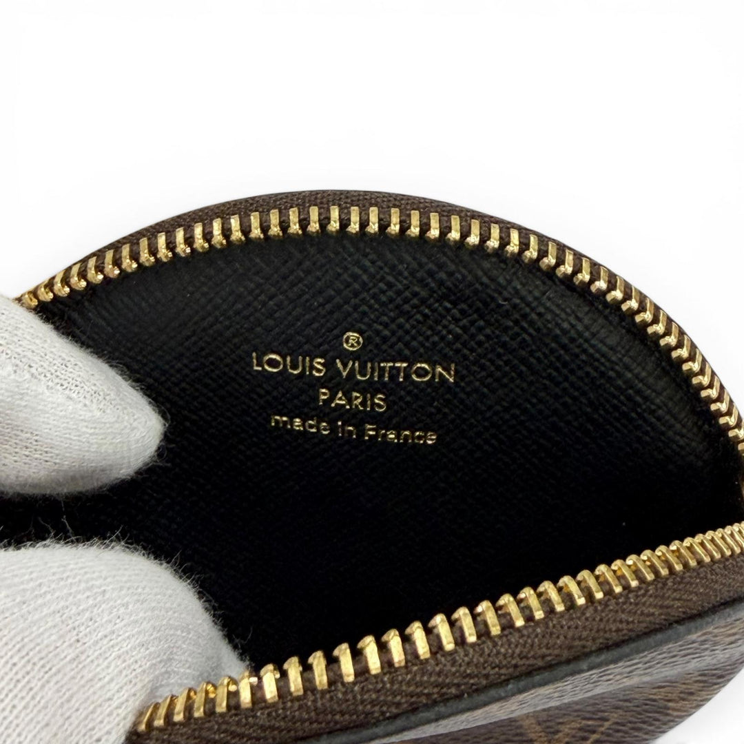 Excellent LOUIS VUITTON Pochette Pochette Trio Brown leather Women M68756