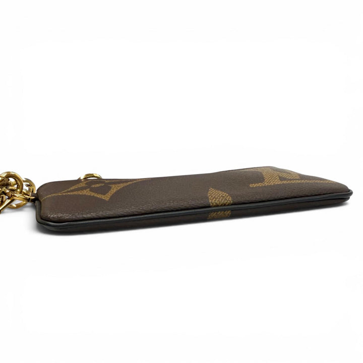 Excellent LOUIS VUITTON Pochette Pochette Trio Brown leather Women M68756