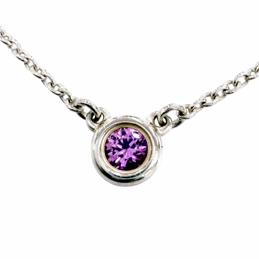 Excellent TIFFANY&Co. Necklace Color by the Yard Pendant Silver 925 Women