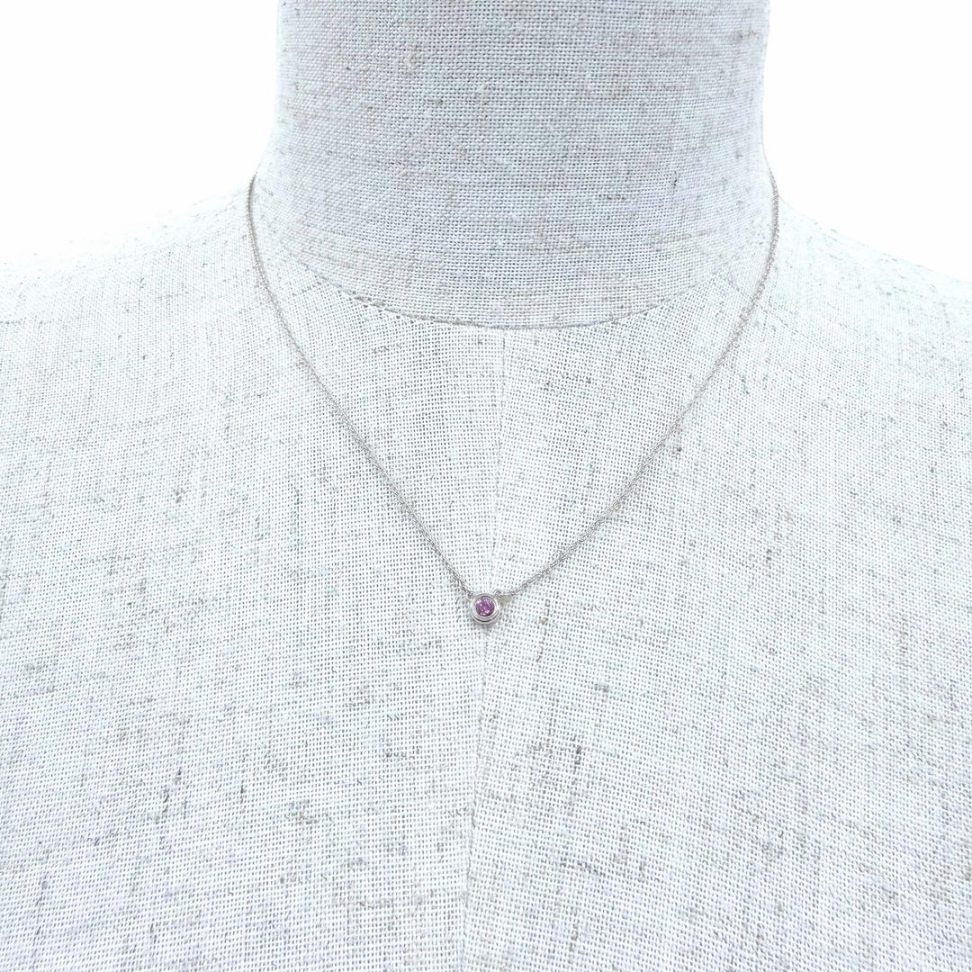 Excellent TIFFANY&Co. Necklace Color by the Yard Pendant Silver 925 Women