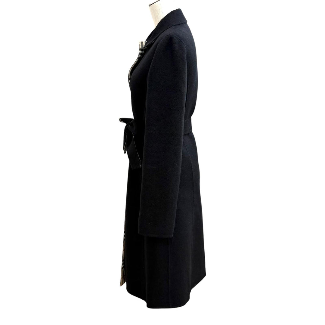 Great BURBERRY LONDON coat black wool Women 36