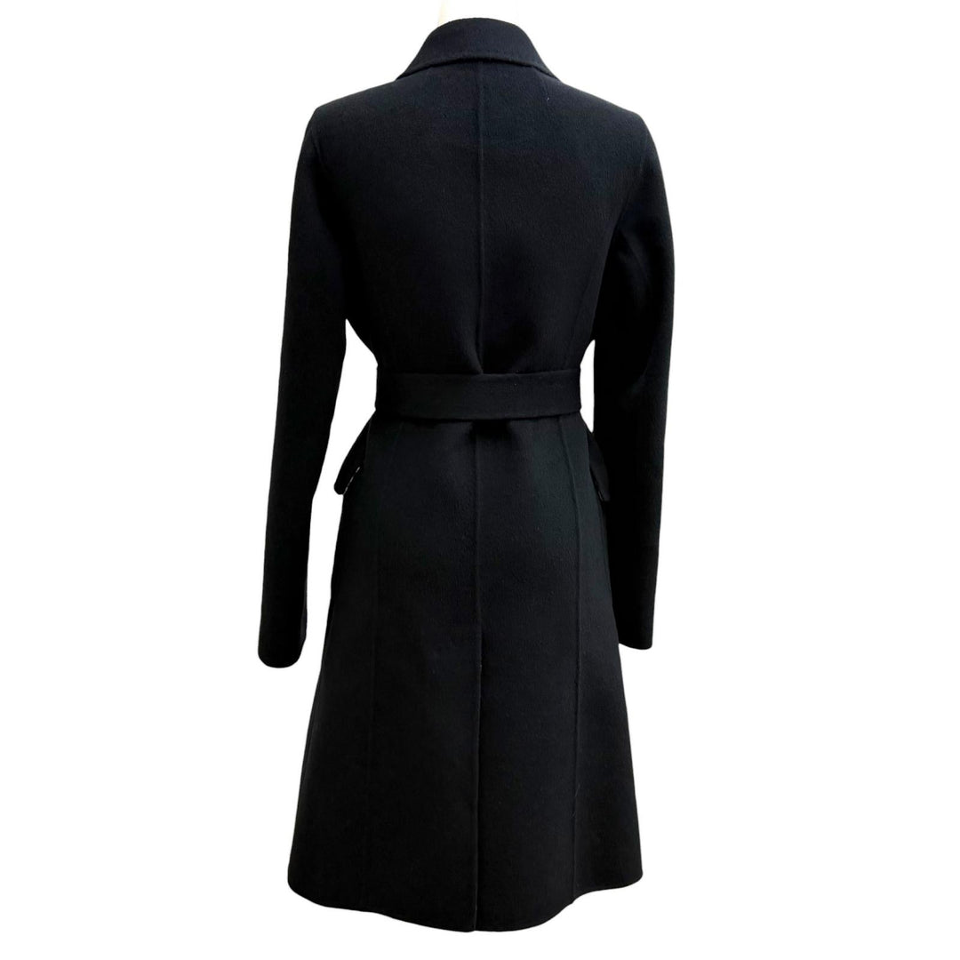 Great BURBERRY LONDON coat black wool Women 36
