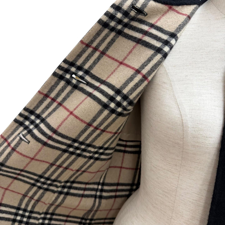 Great BURBERRY LONDON coat black wool Women 36