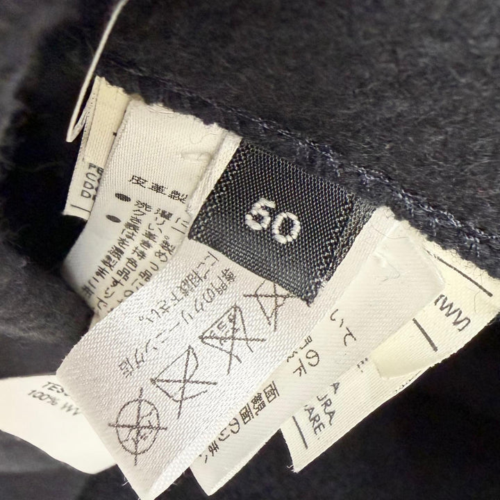Great Salvatore Ferragamo Duffel coat Toggle button elbow patch charcoal