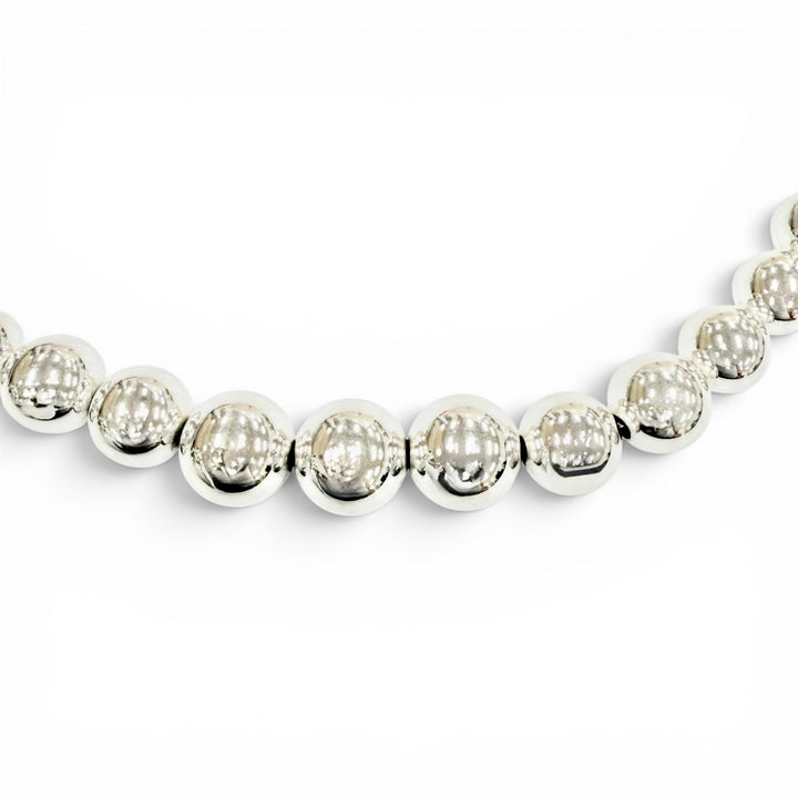 Excellent TIFFANY&Co. Necklace Hardware Graduated Ball Necklace Silver 925 Women