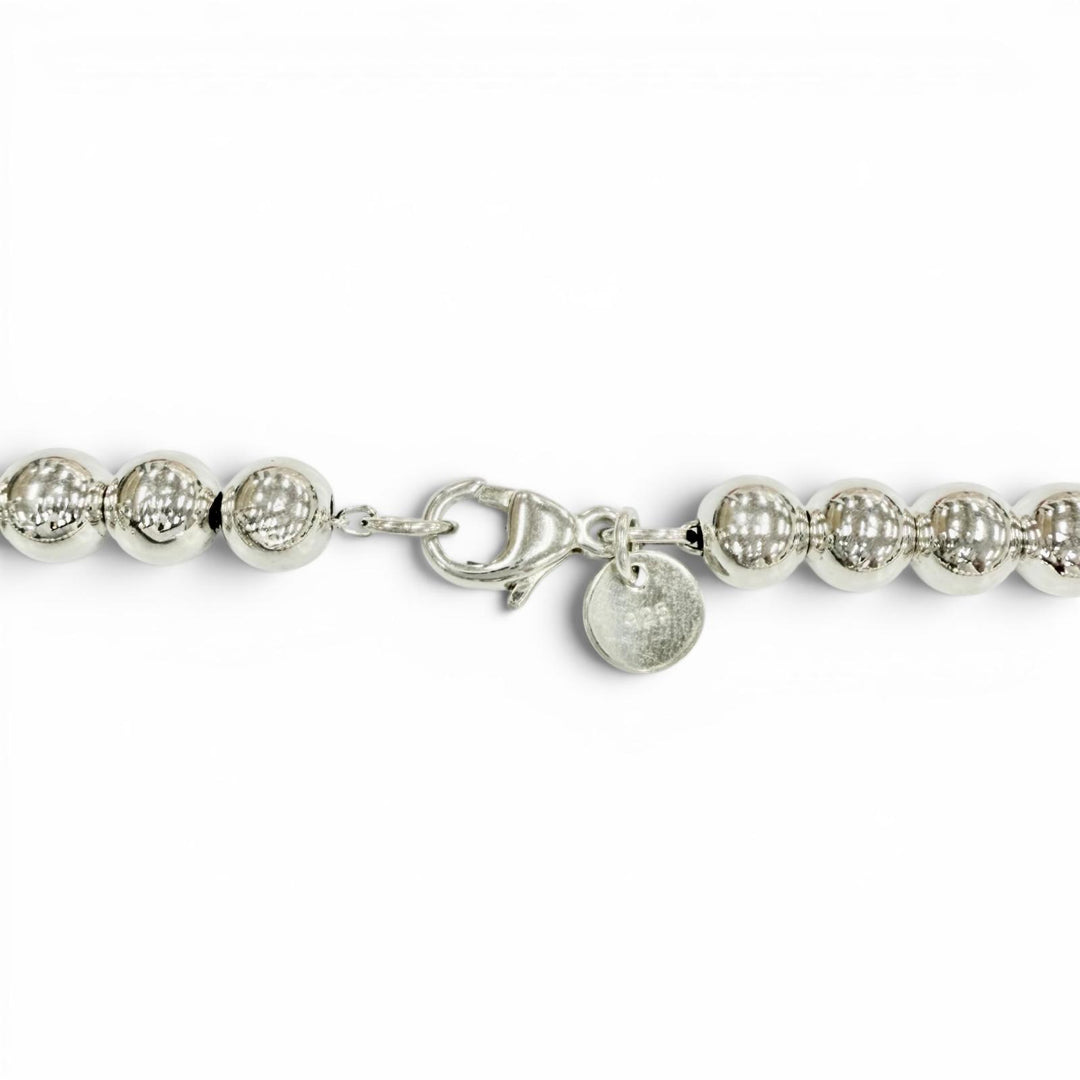 Excellent TIFFANY&Co. Necklace Hardware Graduated Ball Necklace Silver 925 Women
