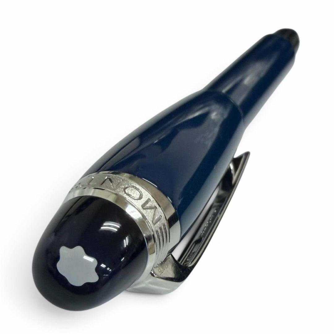 Excellent MONTBLANC Ballpoint pen Starwalker Blue Planet blue mens