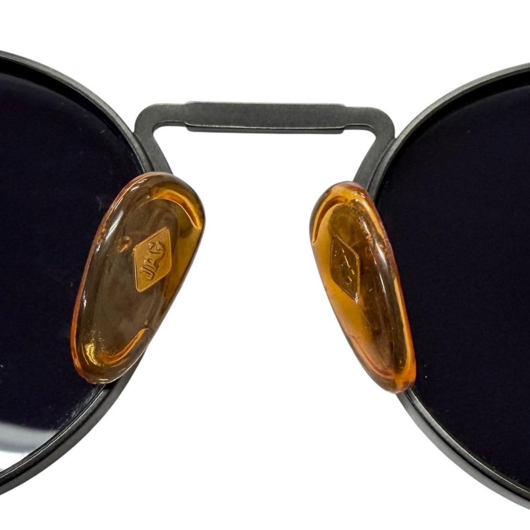 Great JEAN-PAUL GAULTIER sunglasses Spring Temple Round Frame black
