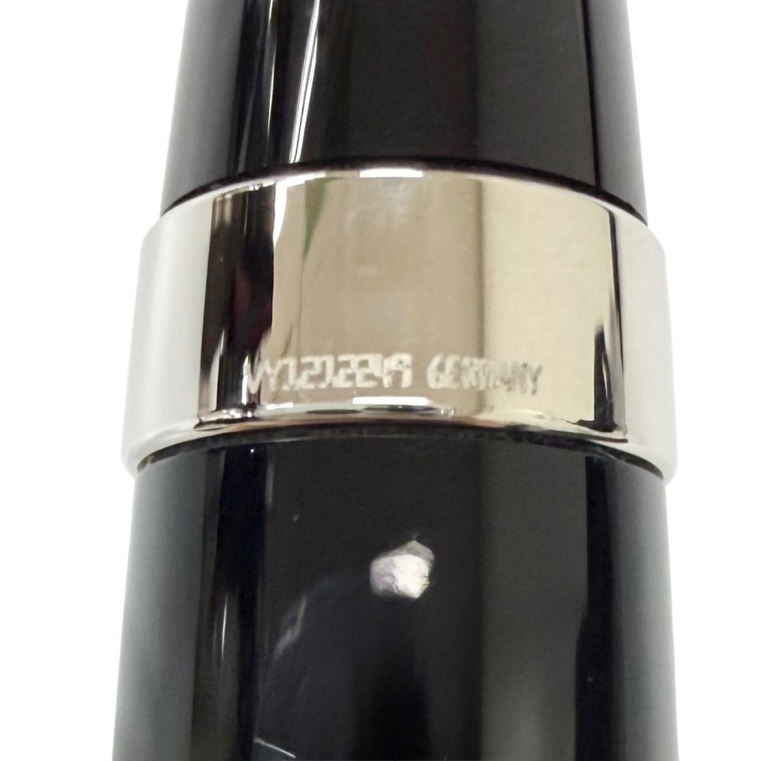 Excellent MONTBLANC Ballpoint pen BOHEME Twist type black Blue Gemstone mens