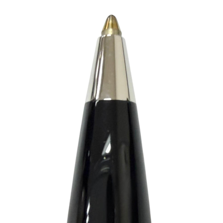Excellent MONTBLANC Ballpoint pen BOHEME Twist type black Blue Gemstone mens