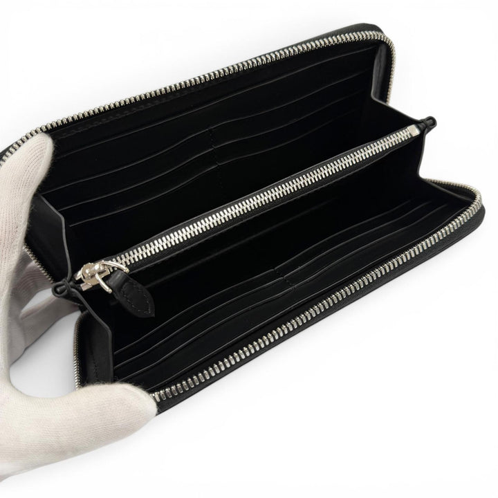 Excellent BERLUTI Purse Itauba Current model: Calligraphy Round Zip Long Wallet