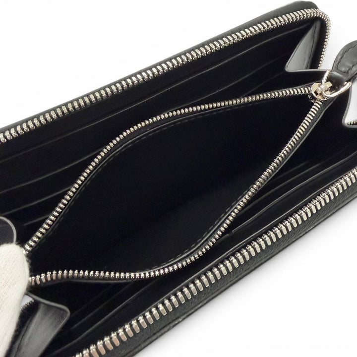 Excellent BERLUTI Purse Itauba Current model: Calligraphy Round Zip Long Wallet