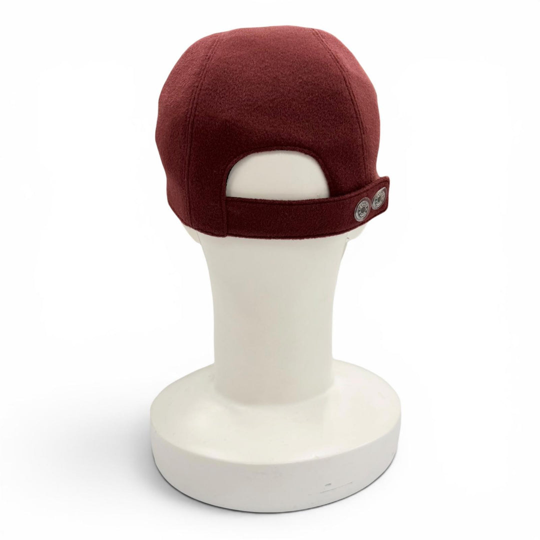 Pristine HERMES cap Davies H Serie hat cashmere mens 56