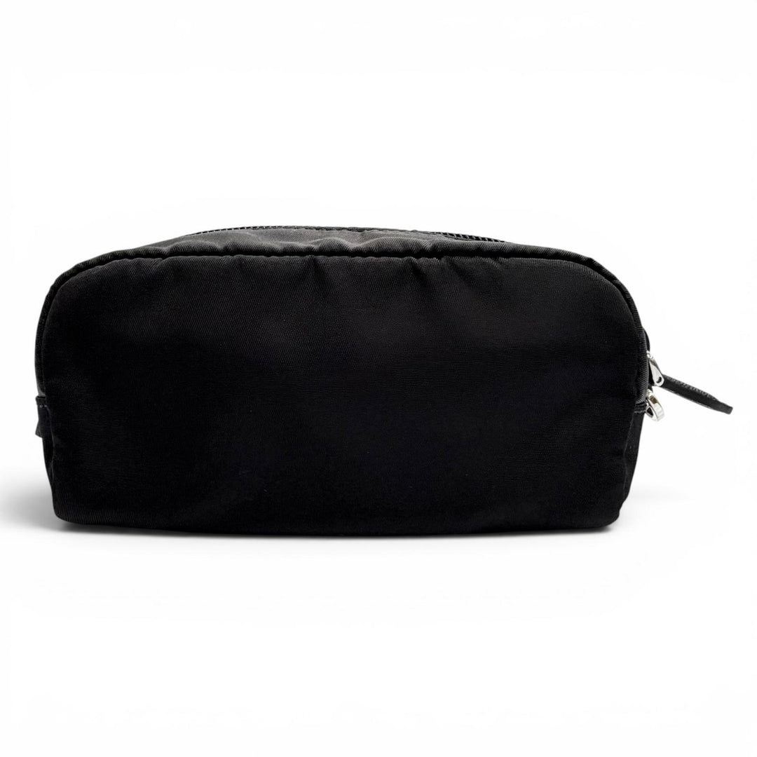 Excellent PRADA Cosmetics Pouch Vera Re-Nylon Mini Pouch Small triangle 1NS175