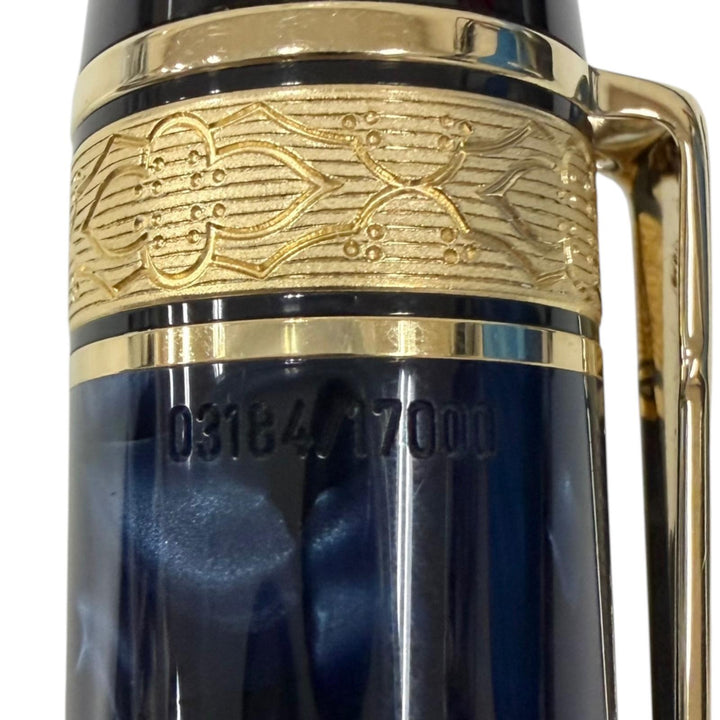 Great MONTBLANC fountain pen Writers Series 1998 Edgar Allan Poe 03184/17000