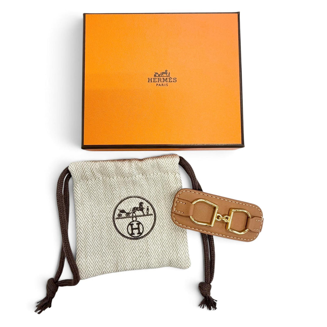 Pristine HERMES Valletta Baretta Arne Vaux Swift Leather H261003G 37TU