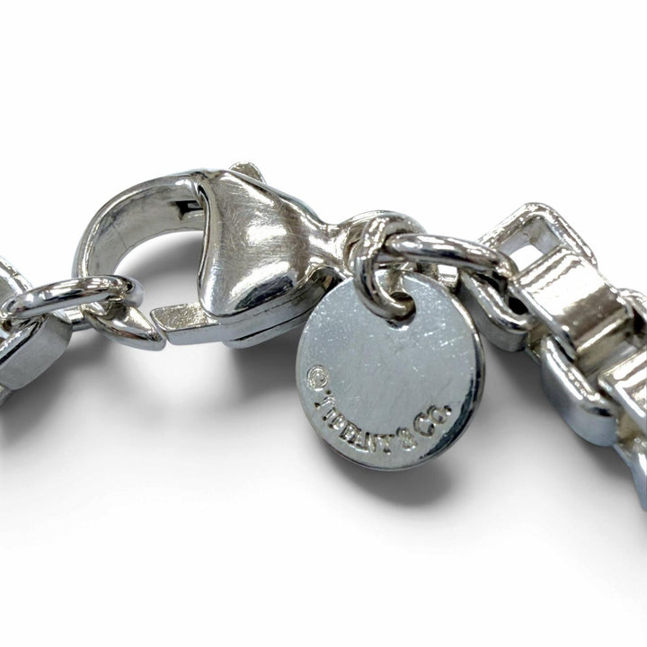 Great TIFFANY&Co. bracelet Venetian Chain Silver 925 mens