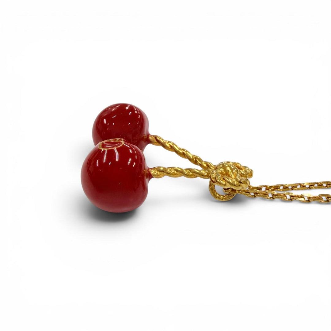 Excellent Valentino Garavani Necklace Cherific Red ー Women