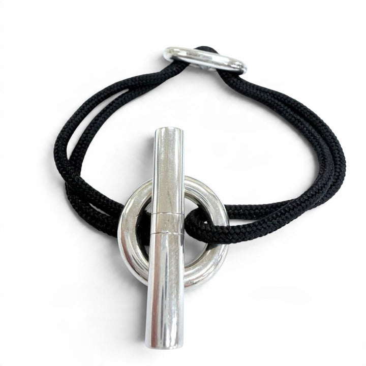 Great HERMES bracelet Chaine d'Ancre Skipper Silver AG925 Women