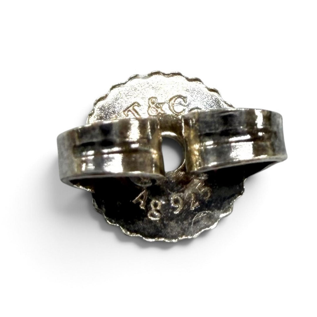 Great TIFFANY&Co. Pierce TIFFANY&Co.T T wire Silver AG925 Women