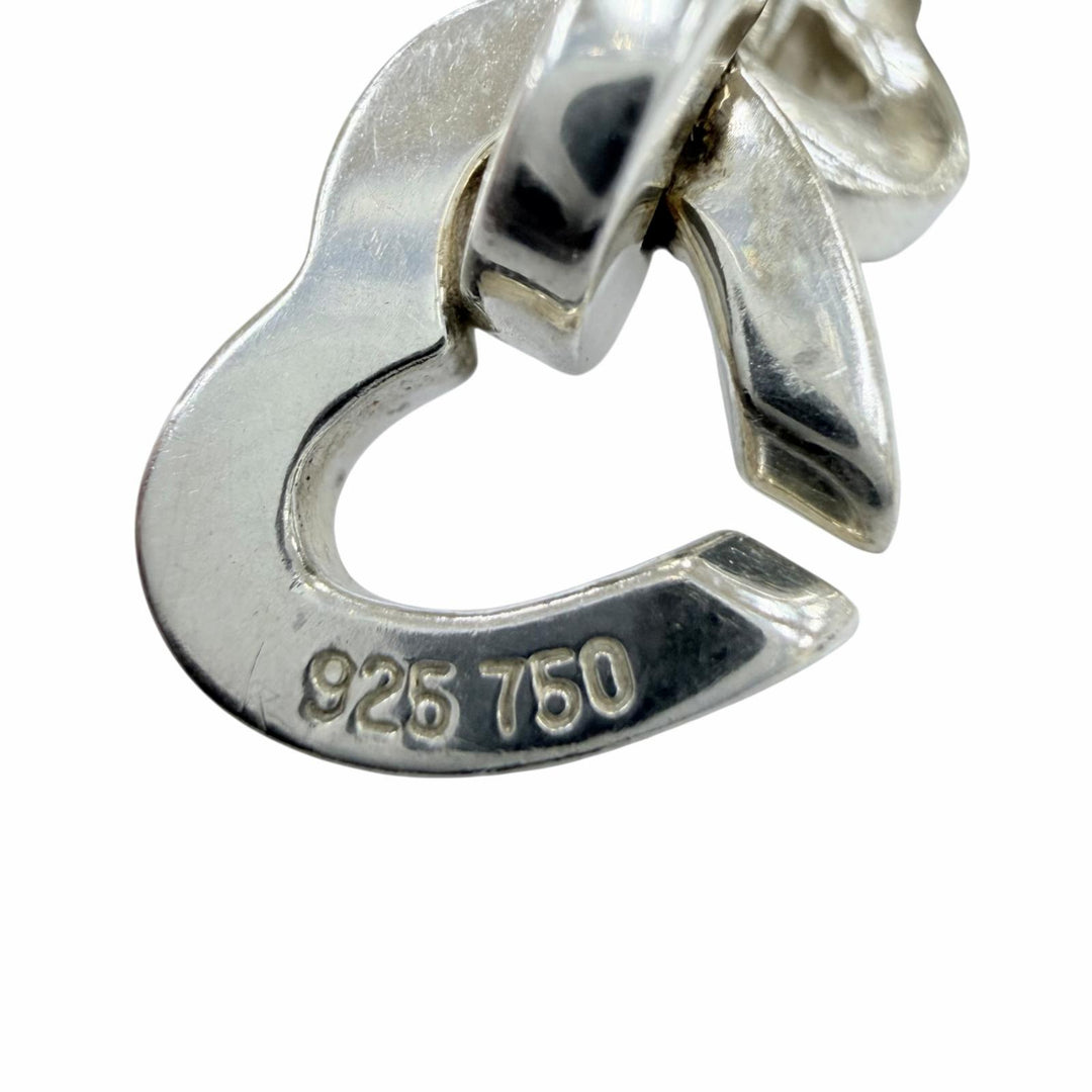 Great TIFFANY&CoHeart Link Bure Rubbed T combination accessories Silver 925