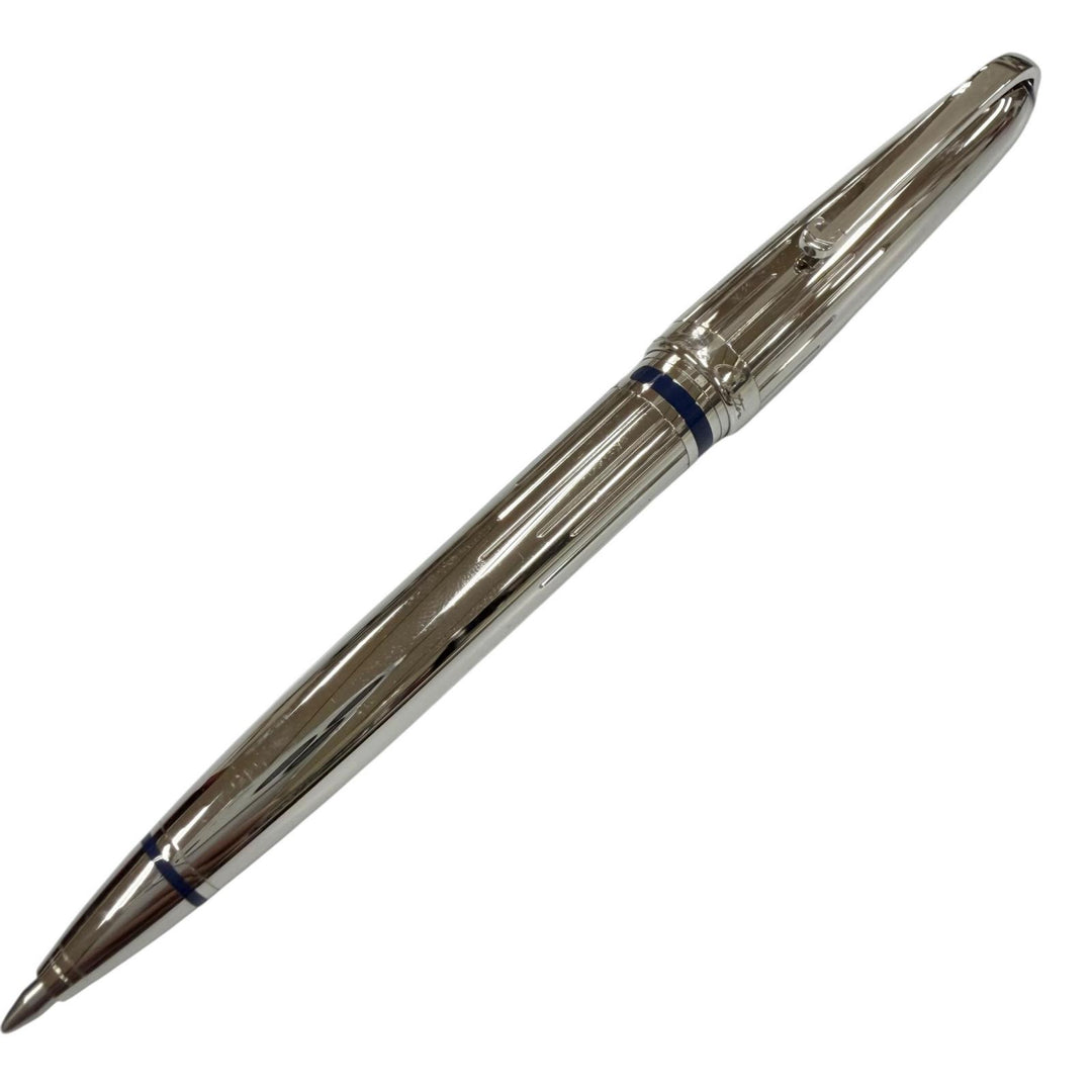 Excellent Cartier Ballpoint pen Art Deco 1997 Limited Edition Silver mens