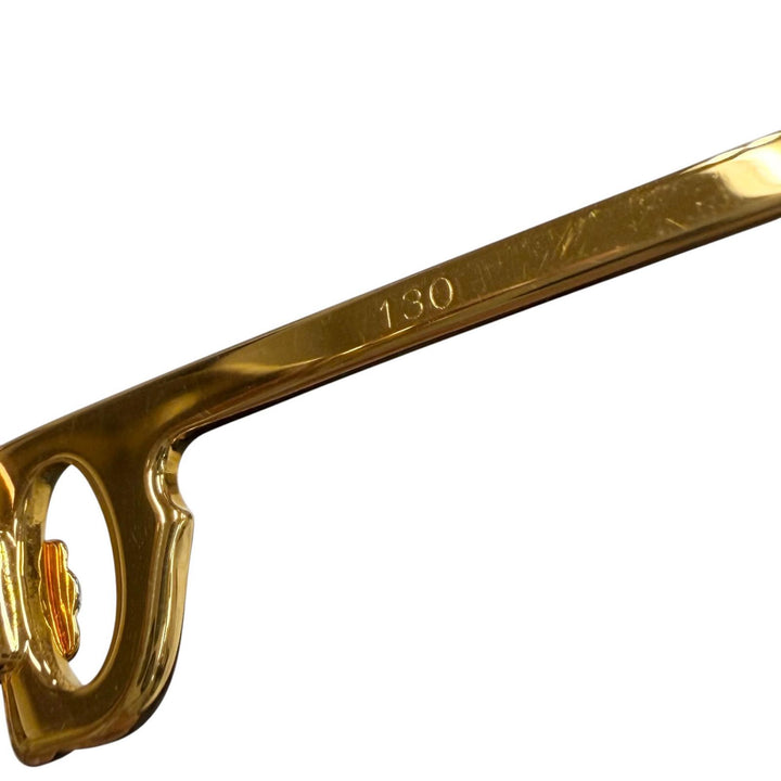 Very Good Cartier sunglasses Trinity Gradient Lens Eyewear gold mens