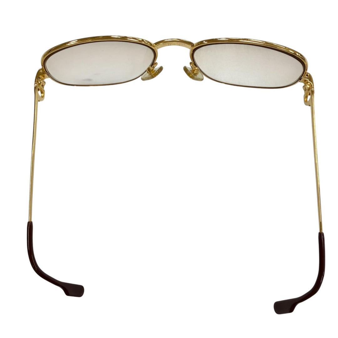 Very Good Cartier sunglasses Trinity Gradient Lens Eyewear gold mens